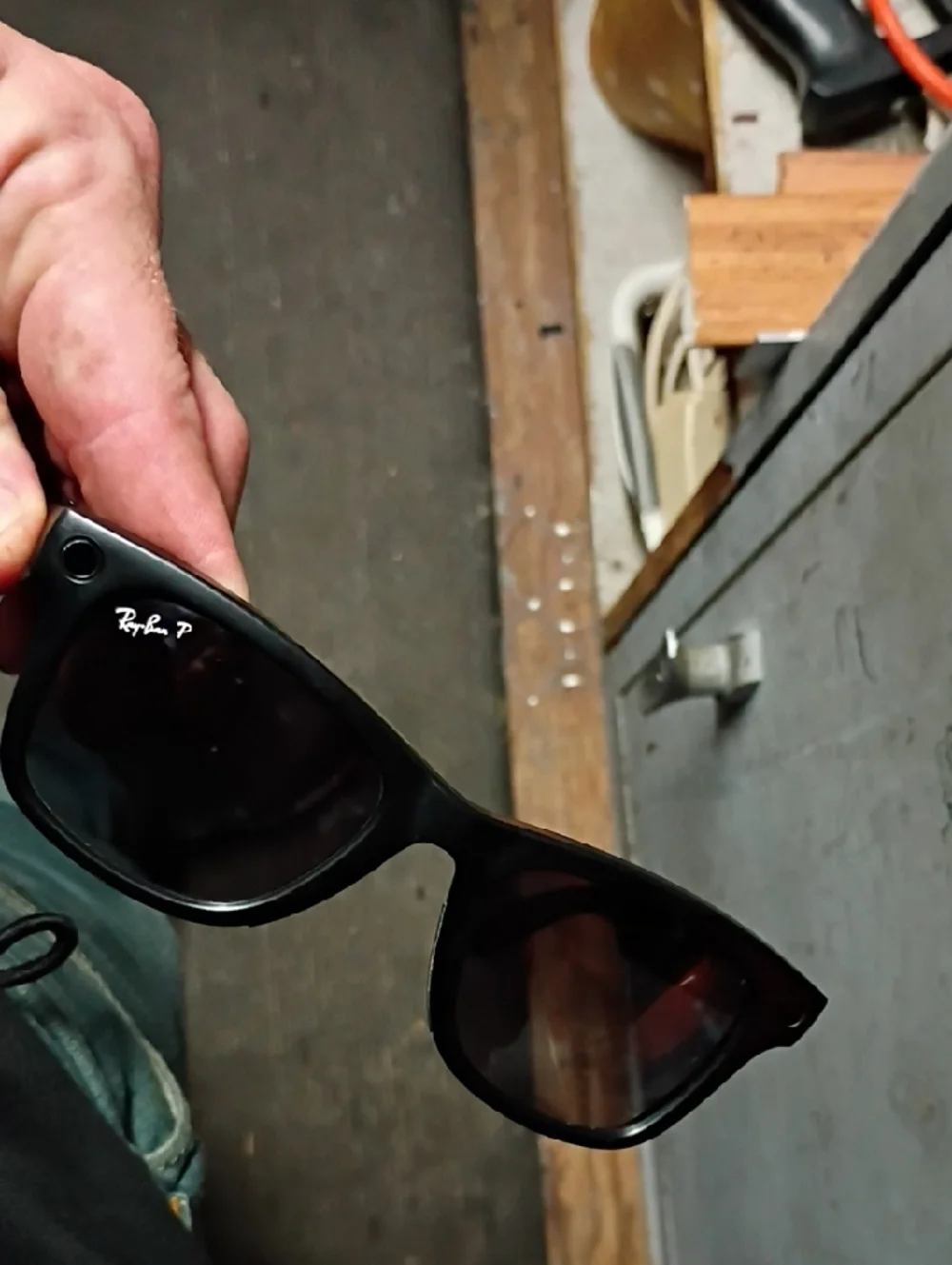 Ray-Ban Black Sunglasses with Dark Lenses